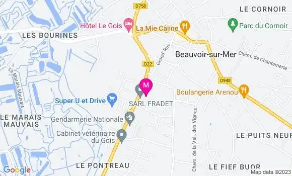 Localisation Mtre Petit Jérôme