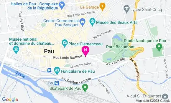 Localisation Mtre Tamos Nadège