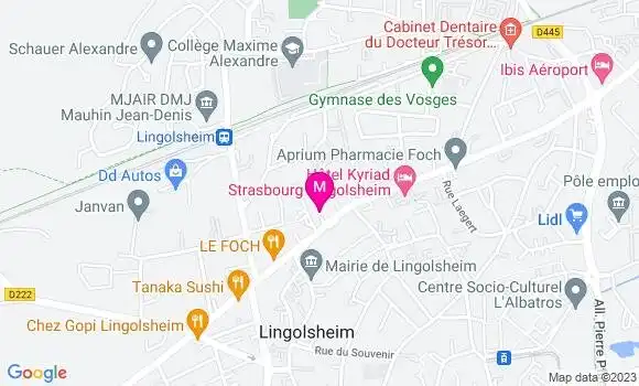 Localisation Mtre Jarry Morgane