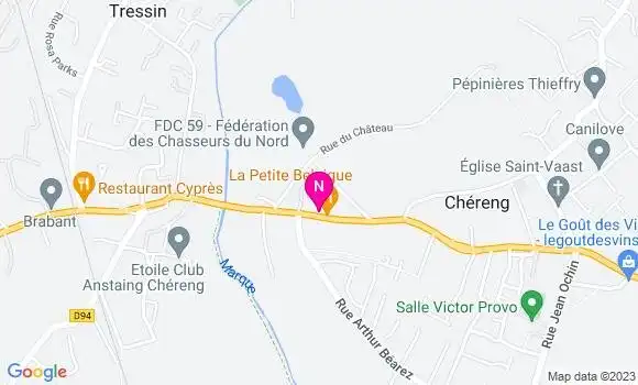 Localisation Mtre Lamiot Caroline