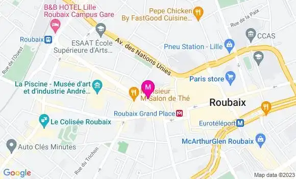 Localisation Mtre Espiard Sylvain