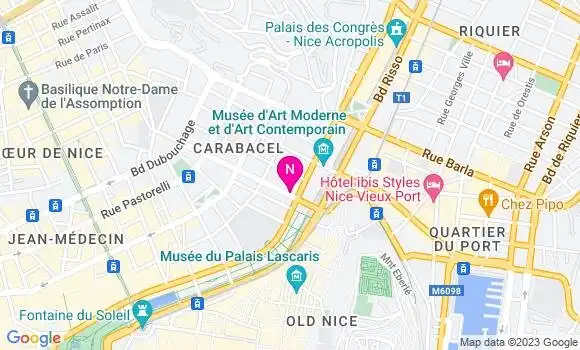 Localisation Mtre Luciani Antoine