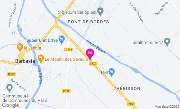 Localisation Mtre Lantaume Baudet Lucie
