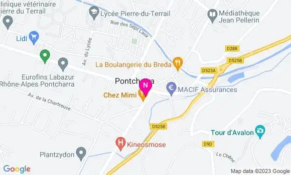 Localisation Mtre Salomon Thomas