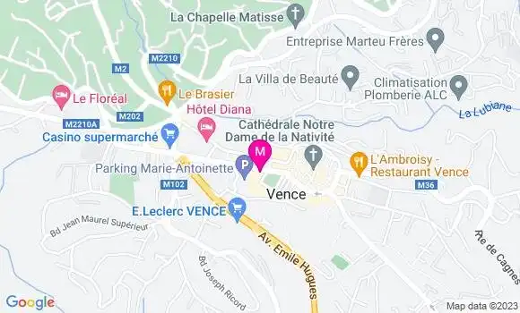 Localisation Mtre Nicolai Alexia