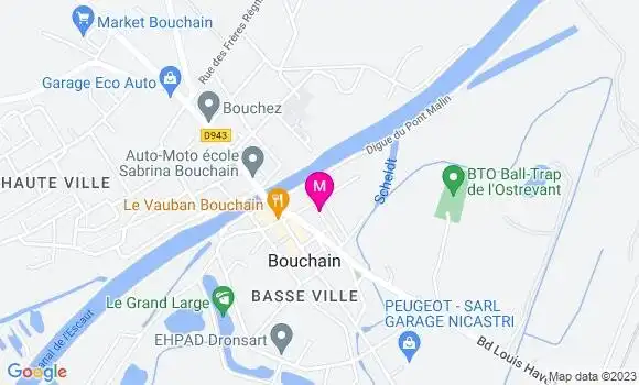 Localisation Mtre Verelst Frédérique