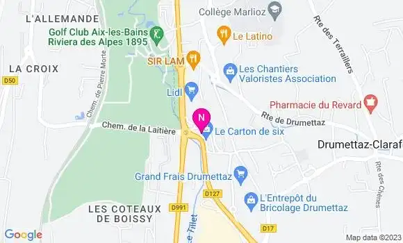 Localisation Mtre Fernoux Catherine