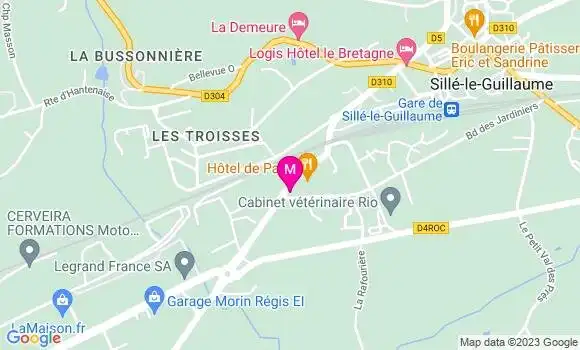 Localisation Mtre Dupont Laurence