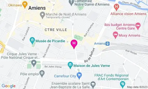 Localisation Mtre Cespédès Lidwine