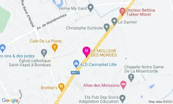 Localisation Mtre Julie François