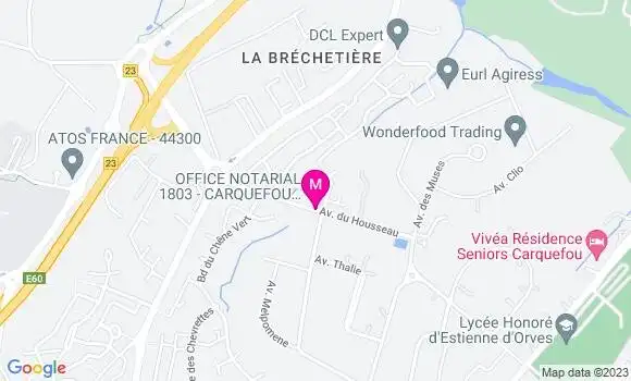 Localisation Mtre Birgand Antoine