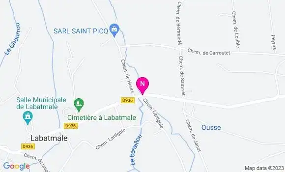 Localisation Mtre Caillabet Flora
