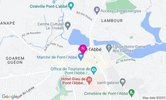 Localisation Mtre Chuto Seznec Sandrine