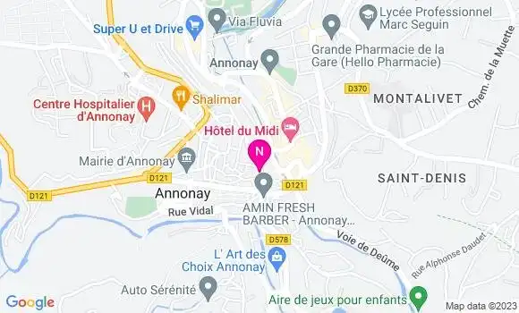 Localisation Mtre De L