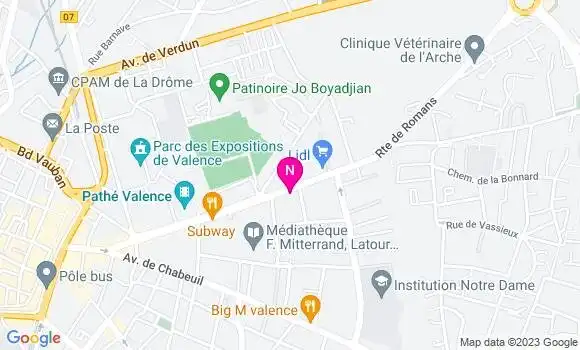 Localisation Mtre Valhier Cédric