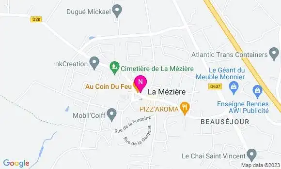 Localisation Mtre Pansard Karine