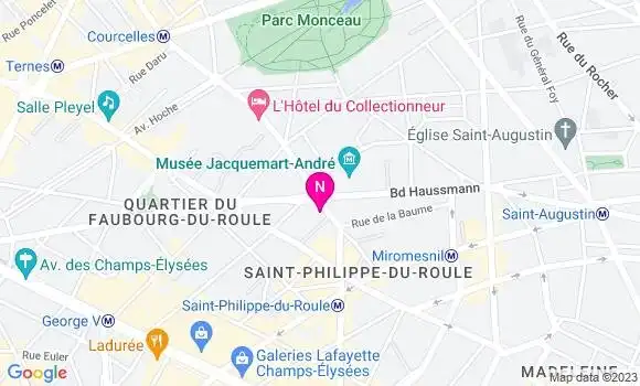 Localisation Mtre Saez Geneviève