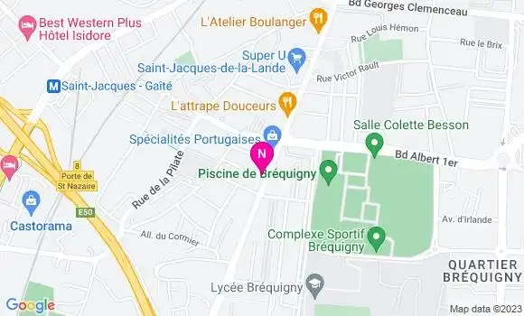 Localisation Mtre Paviot Maxime