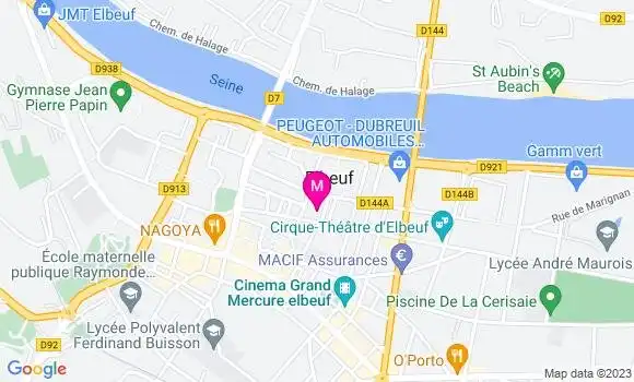 Localisation Mtre Callat Christophe