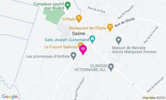 Localisation Mtre Liegeon Stéphanie