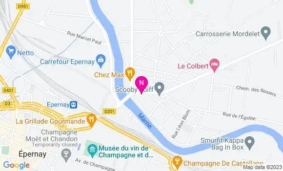 Localisation Mtre Cachet Caroline