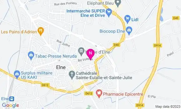 Localisation Mtre Amigues Jean Philippe