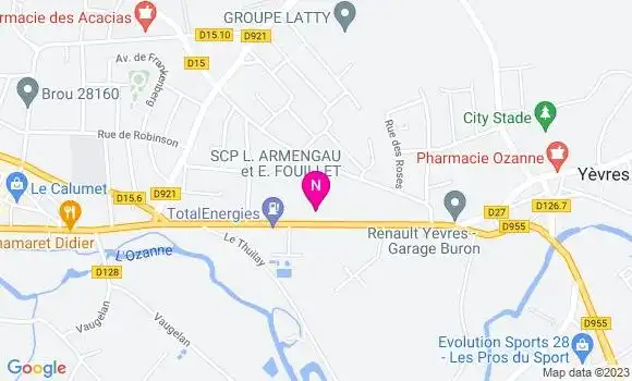 Localisation Mtre Armengau Lucette