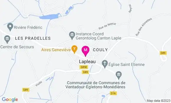 Localisation Mtre Sageaud Vincent