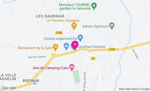 Localisation Mtre Hellivan Sylvain