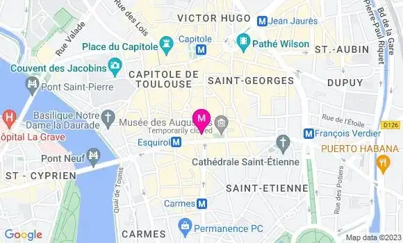 Localisation Mtre D