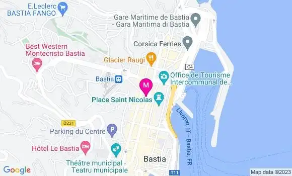 Localisation Mtre Poggi Marthe