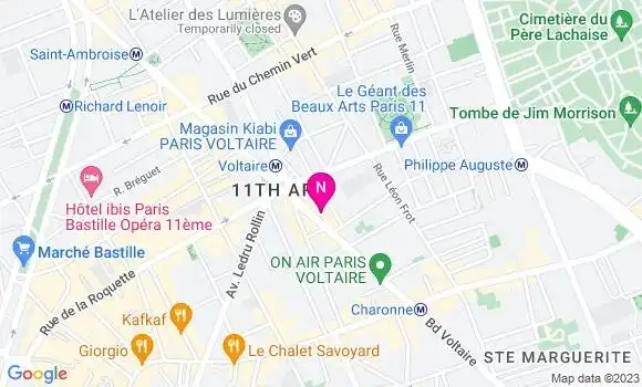 Localisation Mtre Mouliade Jean Philippe