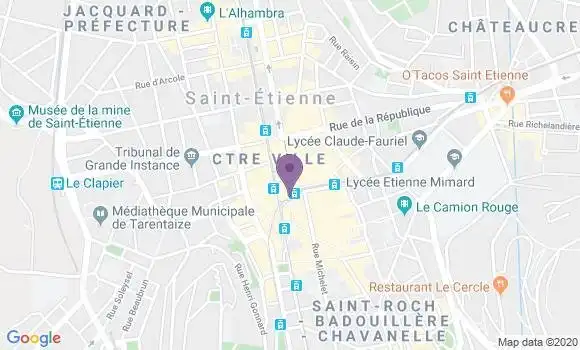 Localisation Mtre Denieuil Hervé