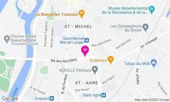 Localisation Mtre Burguiere Hélène