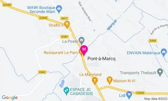 Localisation Mtre Clermont Sandrine