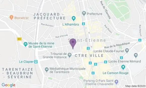 Localisation Mtre Gonon Philippe