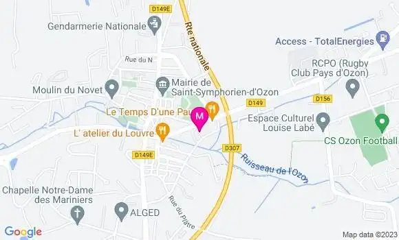 Localisation Mtre Fallone Ornella