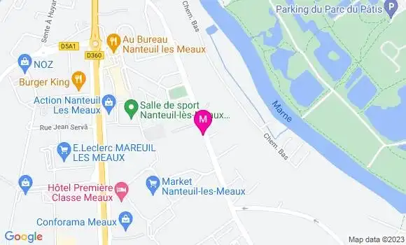 Localisation Mtre Gamard Olivier