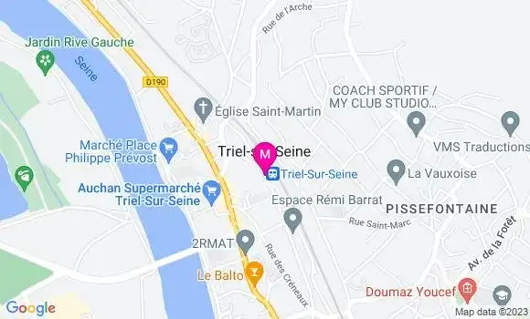 Localisation Mtre Devaux Christine