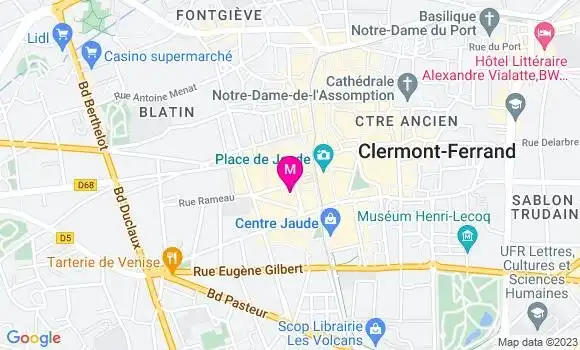Localisation Mtre Astorgue Claire