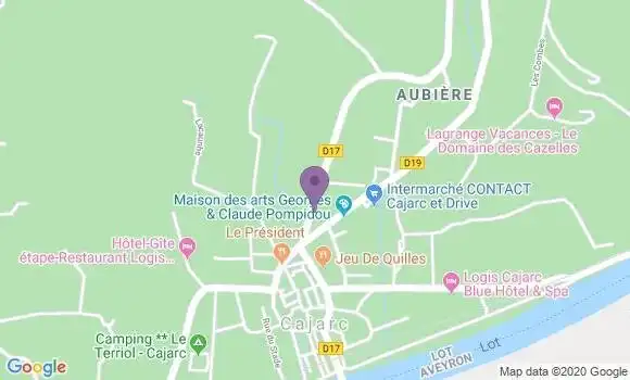 Localisation Mtre Roux Vincent