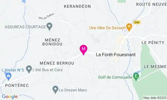 Localisation Mtre Lannurien Patrick