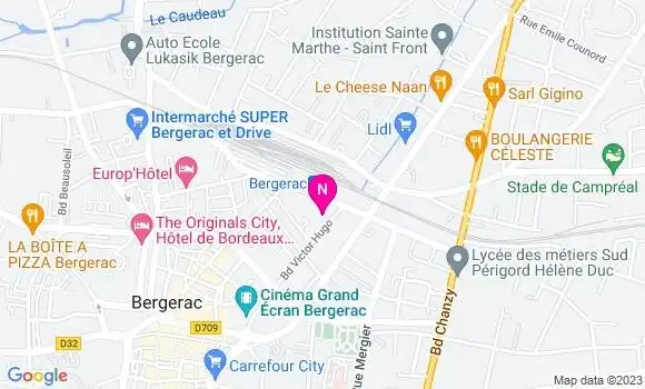 Localisation Mtre Bonneval Sandrine