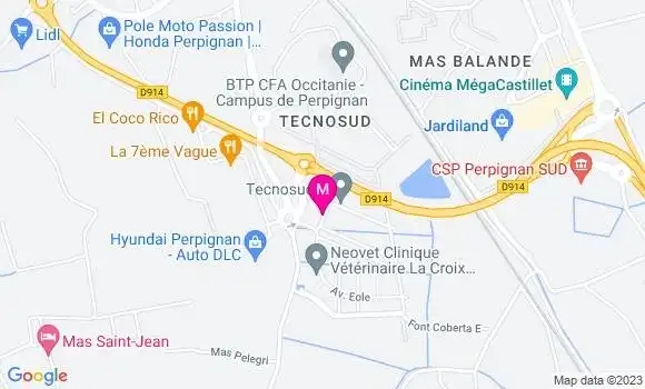Localisation Mtre Sedano Marion