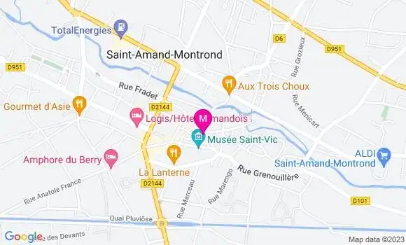 Localisation Mtre Touraine François Xavier