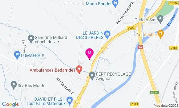 Localisation Mtre Comte Berger Laure
