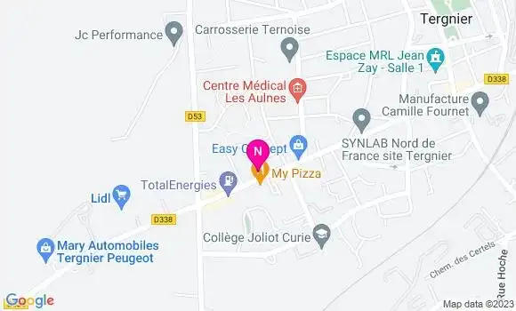 Localisation Mtre Blondel Leognany Virginie