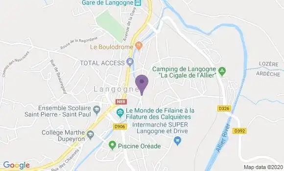 Localisation Mtre Vasse Odilon