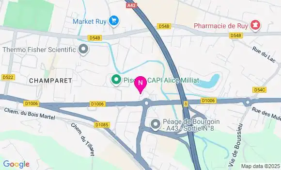 Localisation Mtre Costes Emilie
