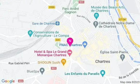 Localisation Mtre Barrandon Charles